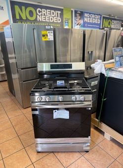 Samsung Gas Range with Air Fry 5 burner