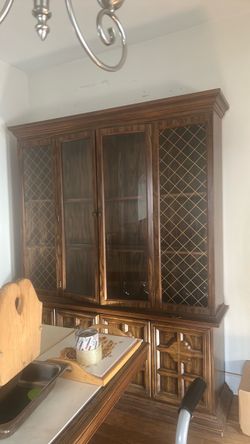 Free china cabinet