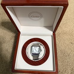 Stainless steel watch