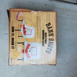 Brand New Bank Shots Beer Pong Drunking Game