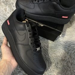 Nike X Supreme Air Force 1 Black - Size 11 Men’s 