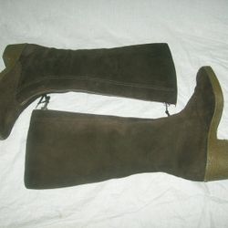 Vintage Brown  Suede Boots