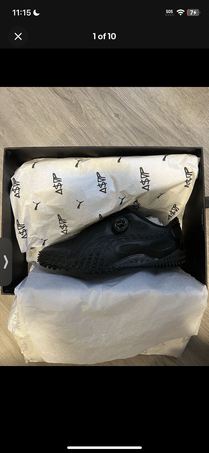 Puma A$ap Mostro Discord Sz 10