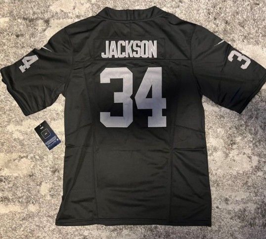 Bo Jackson Los Angeles Raiders Classic Football Jerseys/Large/XXXL
