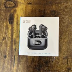 🎧 S25 True Wireless Earbuds w/ LED Display & Charging Case 🔋