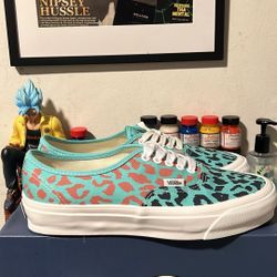 Vans Lx Authentic 44. ( Cheetah Pool Blue Multi)
