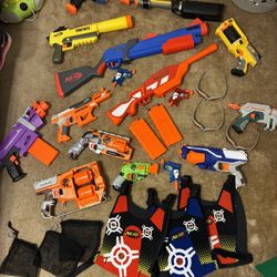 Nerf Guns And Accessories 
