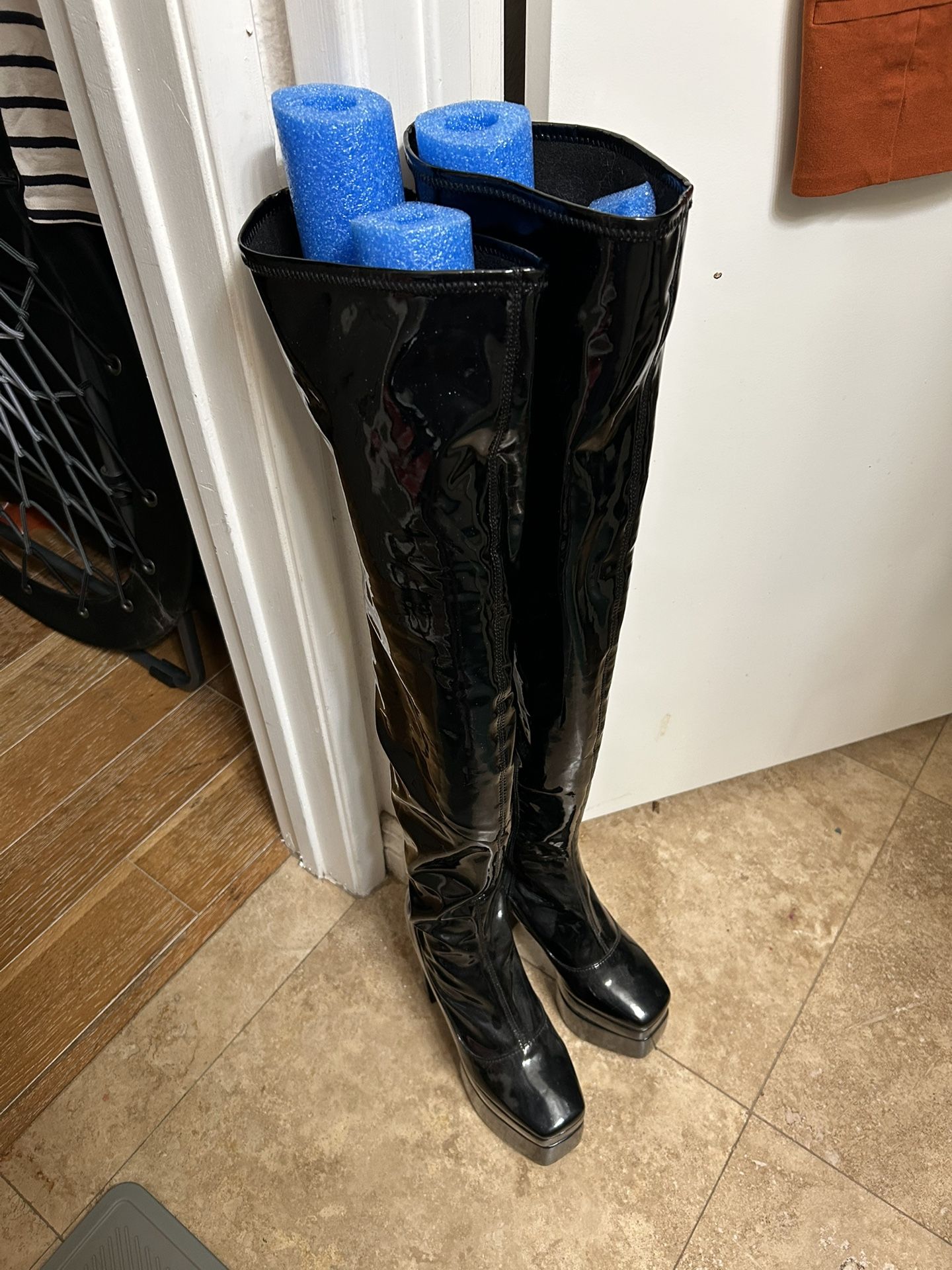 Platform Thigh High Boots