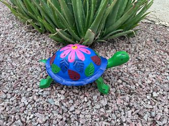 Metal Turtle Yard Art Garden Decor