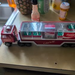 Vintage 80's Buddy-L Coke Semi Truck 