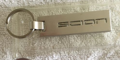 New Vintage Collectible OEM 2000 Scion Keychain