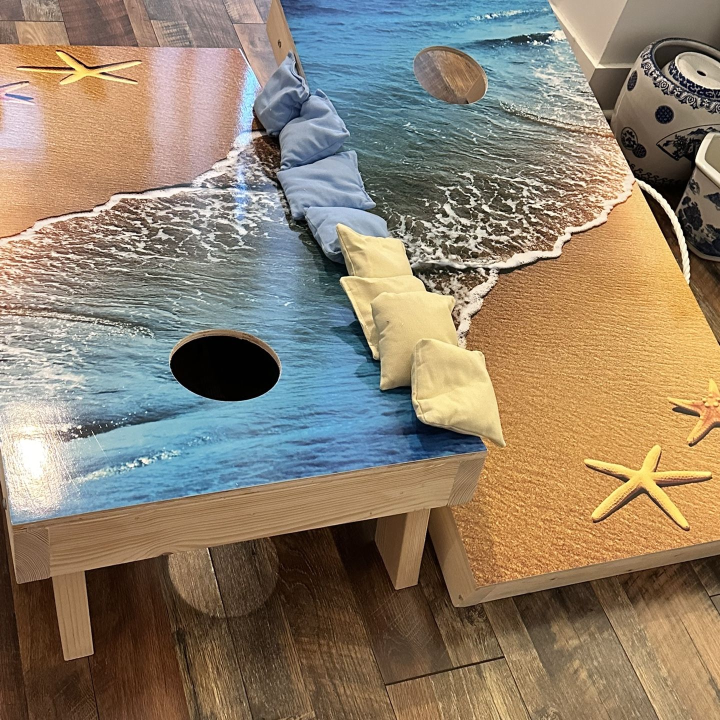Beach Corn hole