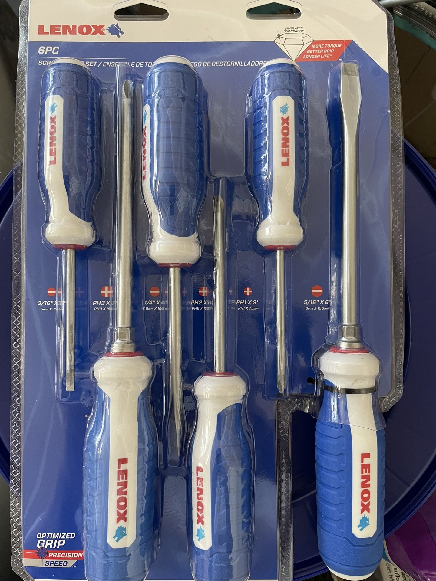 Brand New Lenox Screwdriver Set. $25 OBO