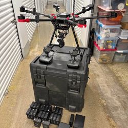 DJI Matrice 600 (M600) With Case and 2 Remotes