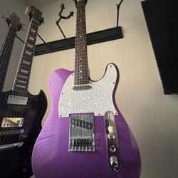 Purple Partscaster