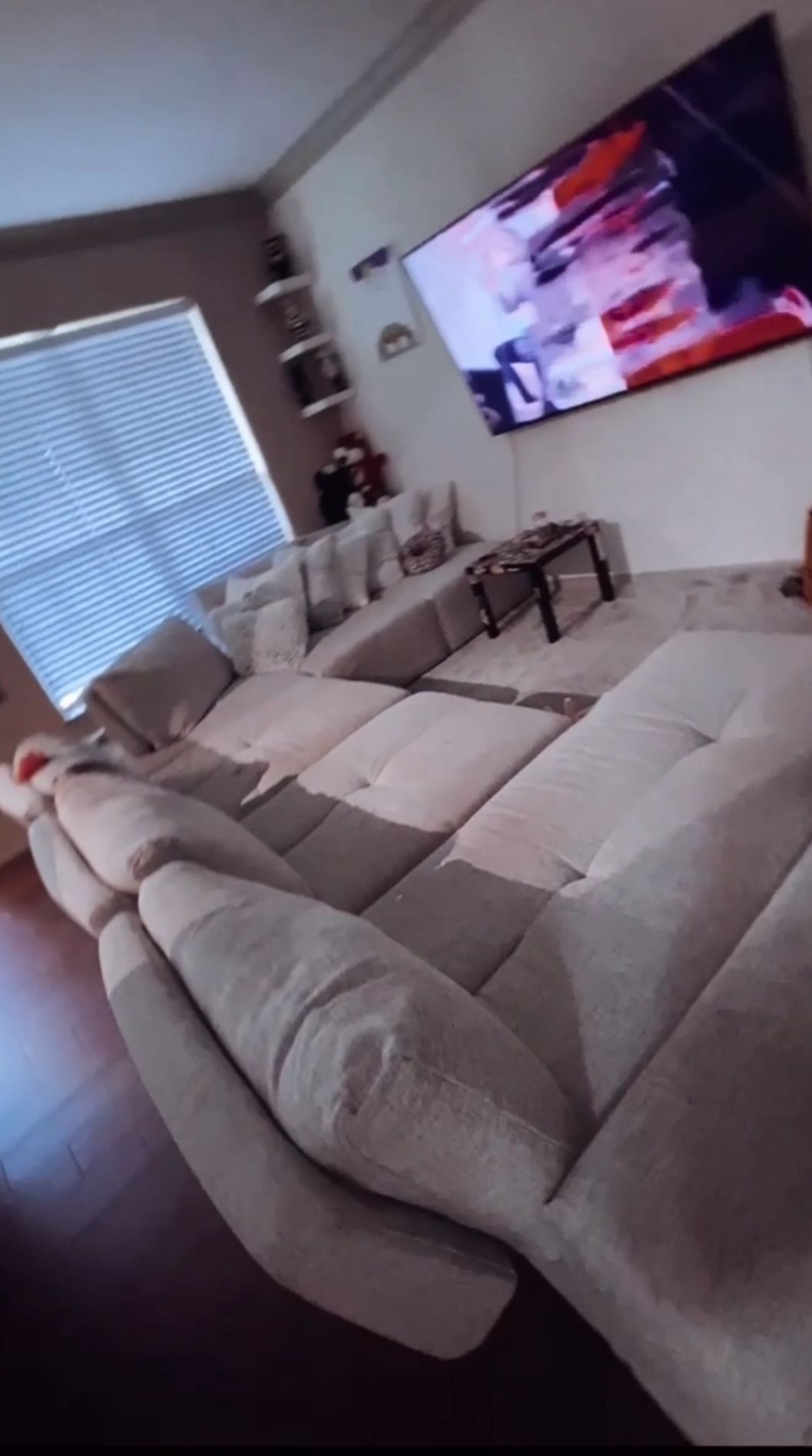 HUGE GREY SECTIONAL