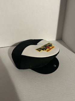 Vintage 1980s IOWA HAWKEYES NEWSBOY HAT 1986 Rose Bowl Cap Snapback Cabbie Foam