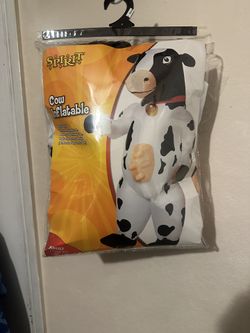 Halloween Cow Inflatable Costume
