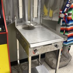 Trompo Tacos Al Pastor , Quemador Con Parrilla