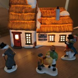 Dept 56 Bob Cratchit Tiny Tim House ans Figurines 