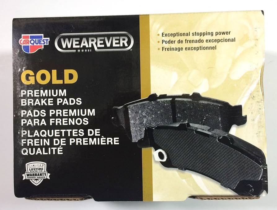 Carquest Wearever Premium Gold Ceramic Brake Pads