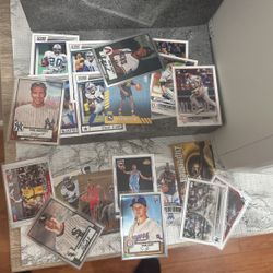 Mixed sports cards lot