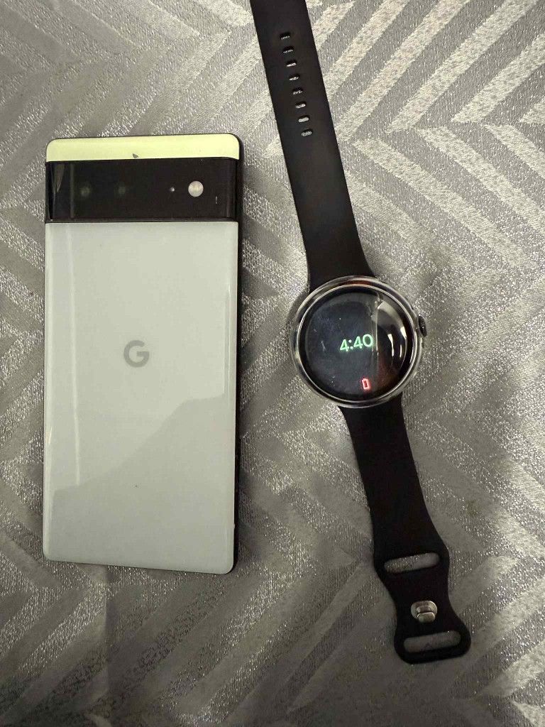 Pixel 6 And pixel Watch 2