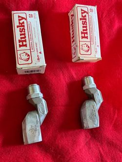 2 New Husky 0350 3/4" M X 3/4" F Multi-Plane Fuel Hose Swivel - 0350