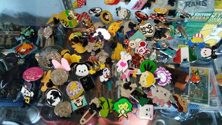 Disney pins $1.75 each