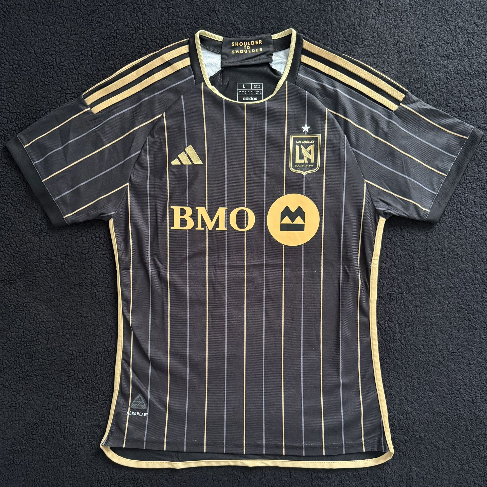 Adidas Los Angeles Football Club LAFC 2024/25 Home Jersey Player Version #9 Giroud Men’s Size L