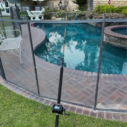 Shimano TLD 25 Lever Drag Reel with Custom Calstar Rod-GREAT FOR TUNA