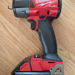 Brand New Milwaukee M18 3/8" Mid Torque Impact Wrench W/ CP3.0ah HO Battery