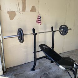 Bench Press Barbell Weights 