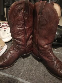 Like New Dan Post Brand Cowboy Boots Size 9