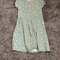 Kids Green Dress