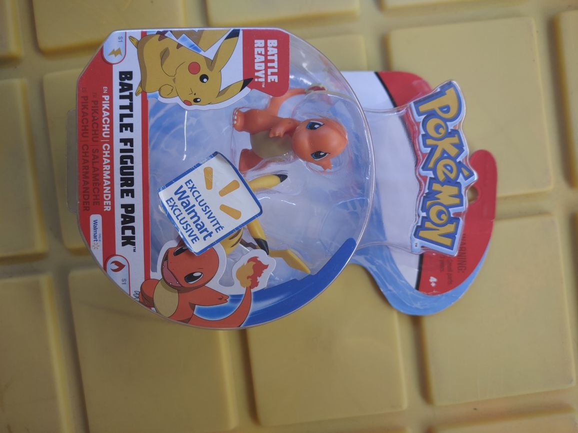 Pokemon Mewtwo Charmander and Pikachu