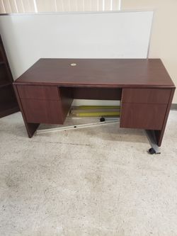 Cherry wood desk
