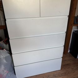 6-drawer dresser, white, STORKLINTA