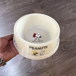 Vintage Peanuts Snoopy Food Bowl 