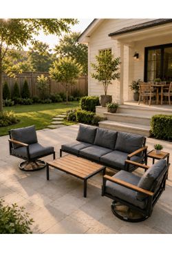 Outdoor 5-piece patio set