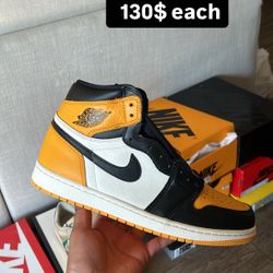 Air Jordan 1 Yellow Toe 