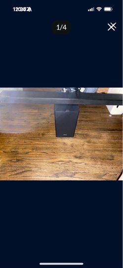 Samsung sound bar wireless sub remote 120 not using has Bluetooth great surround sound