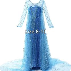 Elsa Costume+ Play Dress 