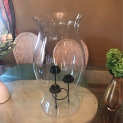 2 Piece Candle And Vase Set