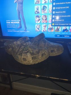 Camo Crocs Classic Clogs