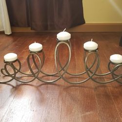 Metal candel holder