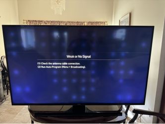 Samsung  60” TV UN60JU6500 4K Smart TV