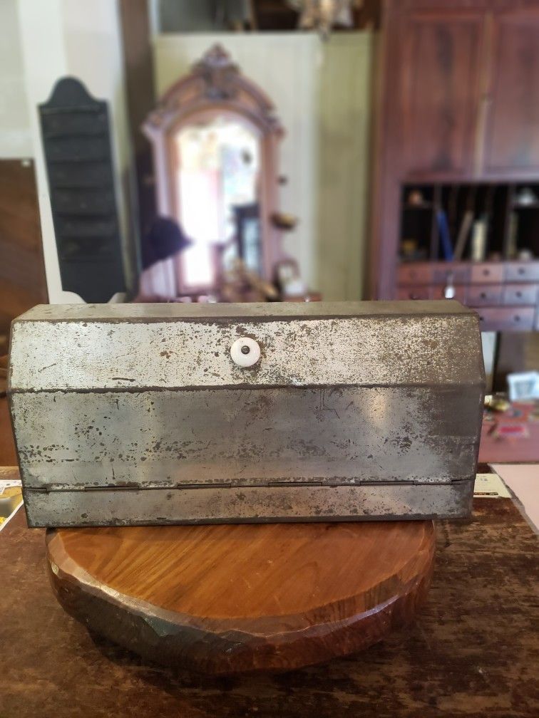 Antique Tin Spice Holder