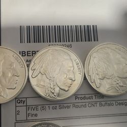 (10) 1oz Silver .999 Coins 