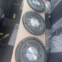 4 10 Inch Shallow Mount Subs 